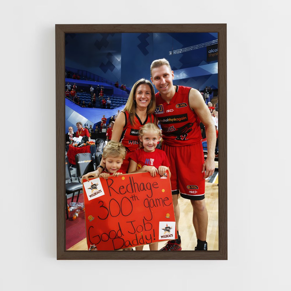 Poster Perth Wildcats Family Spirit – affiche Basketball (vue 5)